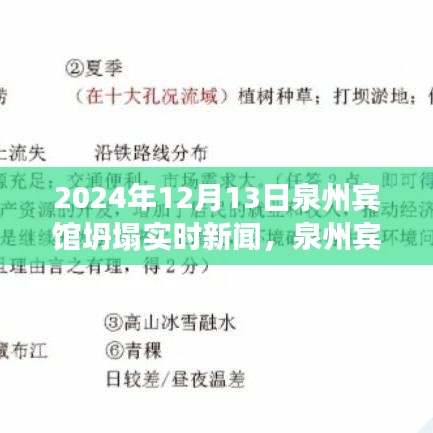 泉州宾馆坍塌事件最新进展与深度解析，实时新闻报道（日期标注）