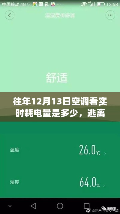 空调耗电量揭秘之旅，探寻自然美景与内心宁静的逃离之旅