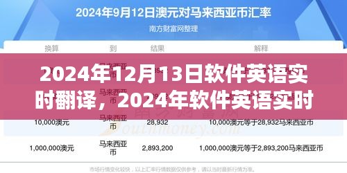 2024年软件英语实时翻译技术革新与实际应用展望