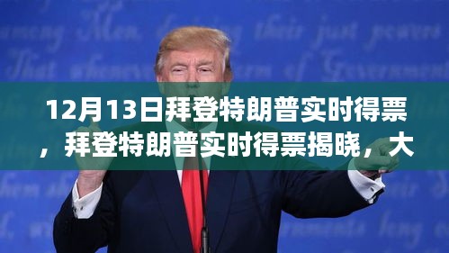 拜登与特朗普大选实时得票揭晓，数字背后的故事浮出水面