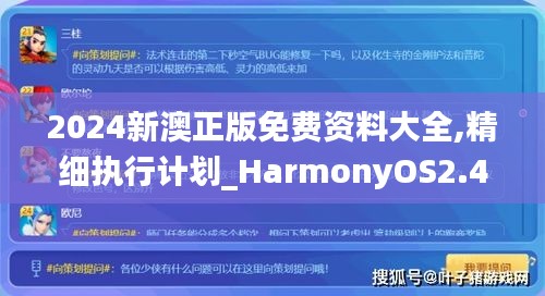 2024新澳正版免费资料大全,精细执行计划_HarmonyOS2.494