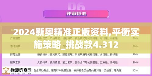 2024新奥精准正版资料,平衡实施策略_挑战款4.312