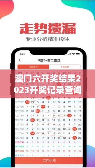 澳门六开奖结果2023开奖记录查询网站：一站式服务提升赌城竞猜游戏乐趣