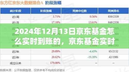 京东基金实时到账功能深度评测，体验与洞察，聚焦2024年12月13日体验报告