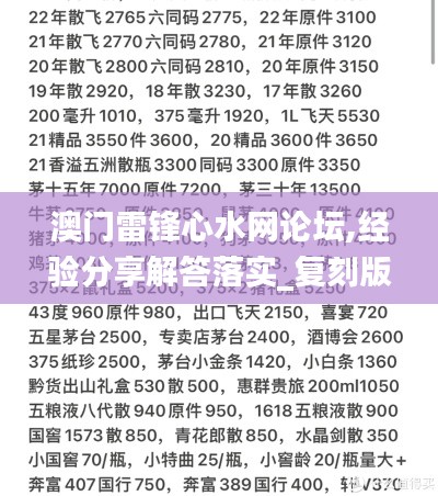 澳门雷锋心水网论坛,经验分享解答落实_复刻版7.839