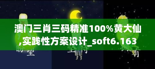 澳门三肖三码精准100%黄大仙,实践性方案设计_soft6.163