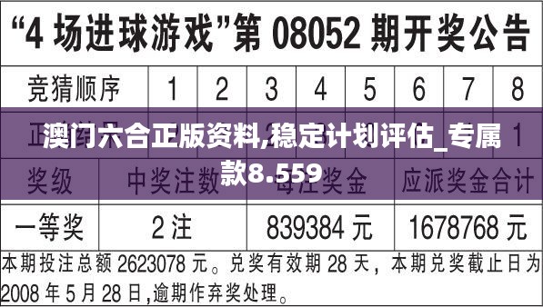 澳门六合正版资料,稳定计划评估_专属款8.559