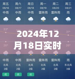 雨中秘境探索，心灵洗涤之旅——2024年12月18日实时天气下的雨中探险