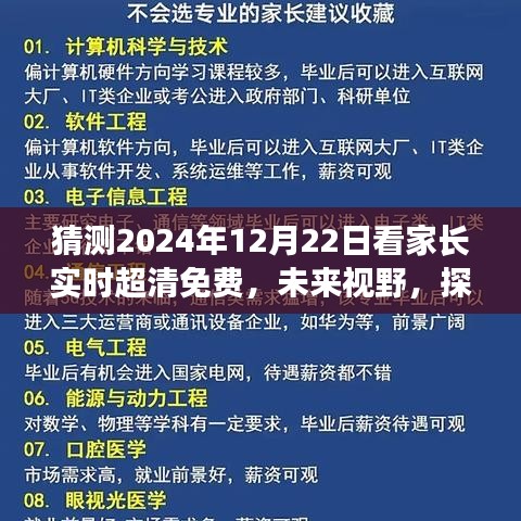 探寻未来视野，家长实时超清免费观看技术的三大要点及预测（2024年12月22日）