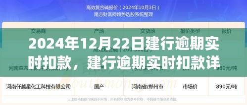 建行逾期实时扣款详解，聚焦2024年12月22日扣款事件及后续影响