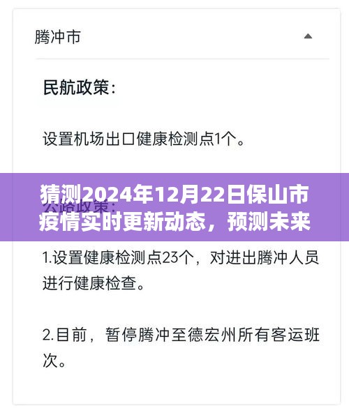 保山市疫情发展趋势预测分析与未来展望，2024年12月22日实时更新动态猜想