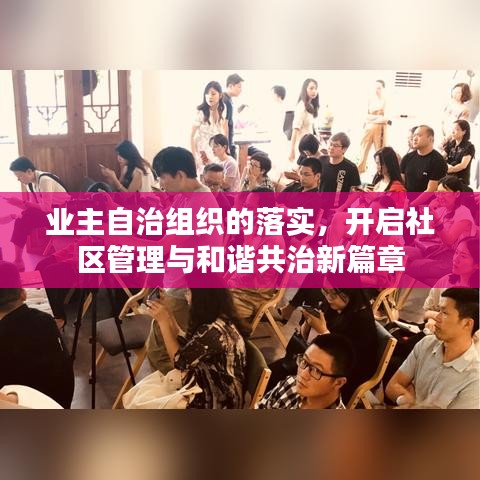 业主自治组织的落实，开启社区管理与和谐共治新篇章