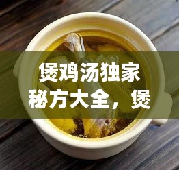 煲鸡汤独家秘方大全，煲鸡汤大全及做法大全集 