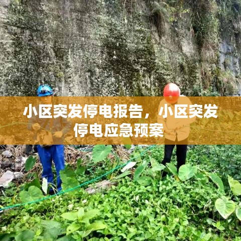 小区突发停电报告，小区突发停电应急预案 