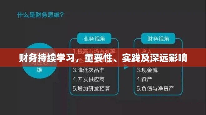 财务持续学习，重要性、实践及深远影响