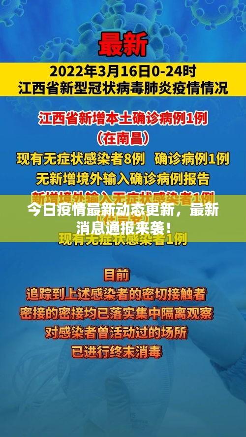 今日疫情最新动态更新，最新消息通报来袭！