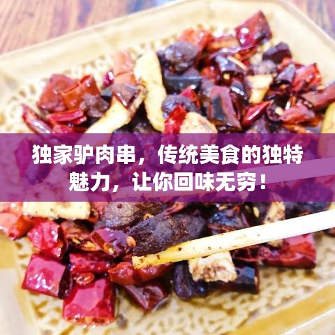 独家驴肉串，传统美食的独特魅力，让你回味无穷！