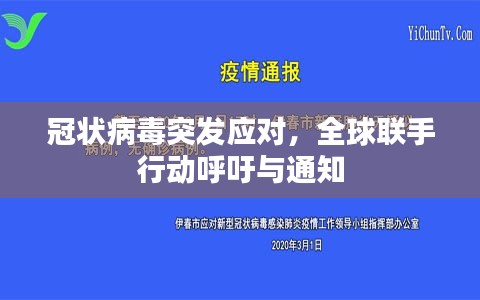 冠状病毒突发应对，全球联手行动呼吁与通知