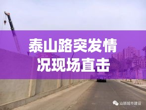 泰山路突发情况现场直击