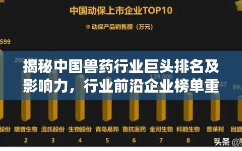 揭秘中国兽药行业巨头排名及影响力，行业前沿企业榜单重磅出炉！