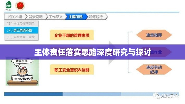 主体责任落实思路深度研究与探讨