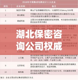 湖北保密咨询公司权威排名榜单揭晓！