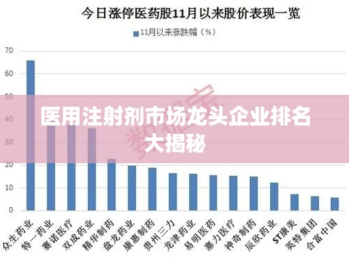 医用注射剂市场龙头企业排名大揭秘